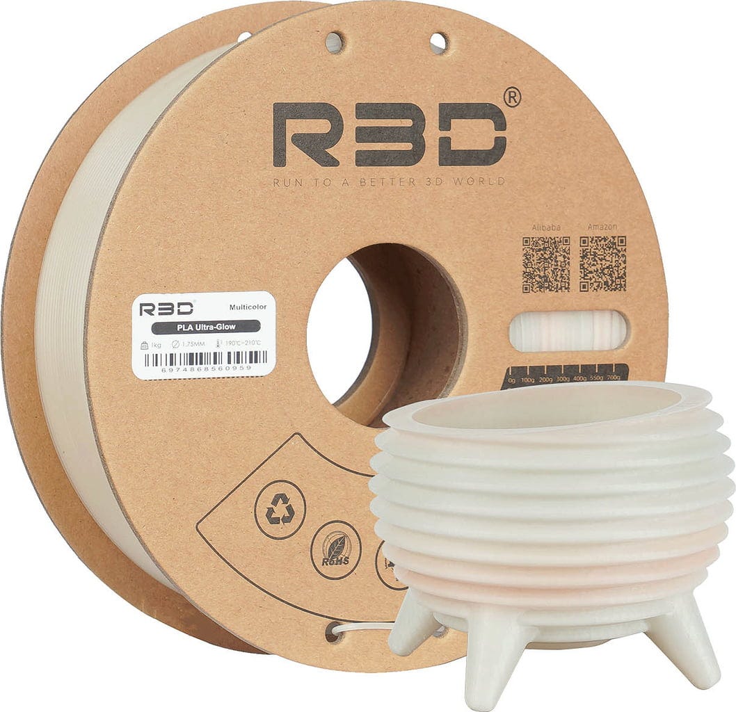 R3D – PLA Ultra-Glow Multicolor – 1,75 mm – 1 kg