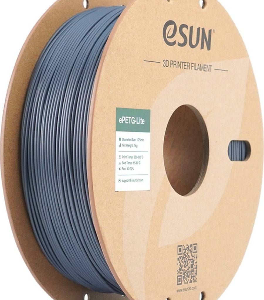 eSUN – ePETG-Lite Solid Grey – 1,75 mm – 1 kg