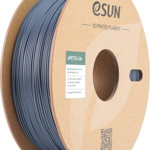 eSUN – ePETG-Lite Solid Grey – 1,75 mm – 1 kg eSUN – ePETG-Lite Solid Grey – 1,75 mm – 1 kg