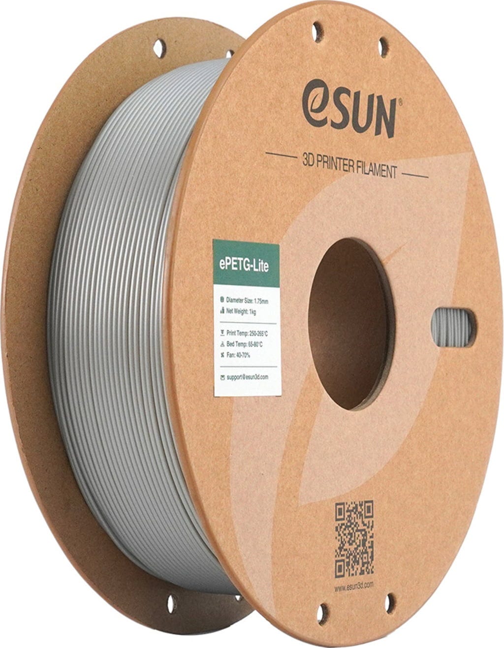eSUN – Easy PETG Silber – 1,75 mm – 1 kg