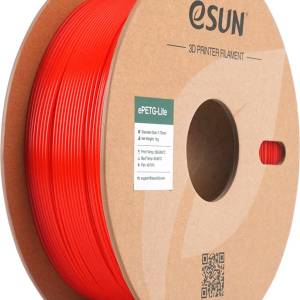 eSUN – ePETG-Lite Rot – 1,75 mm – 1 kg eSUN – ePETG-Lite Rot – 1,75 mm – 1 kg