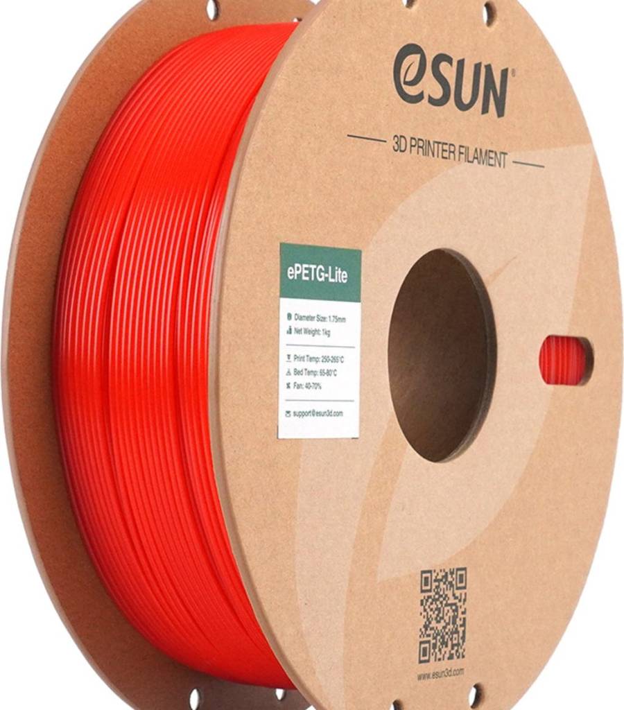eSUN – ePETG-Lite Rot – 1,75 mm – 1 kg