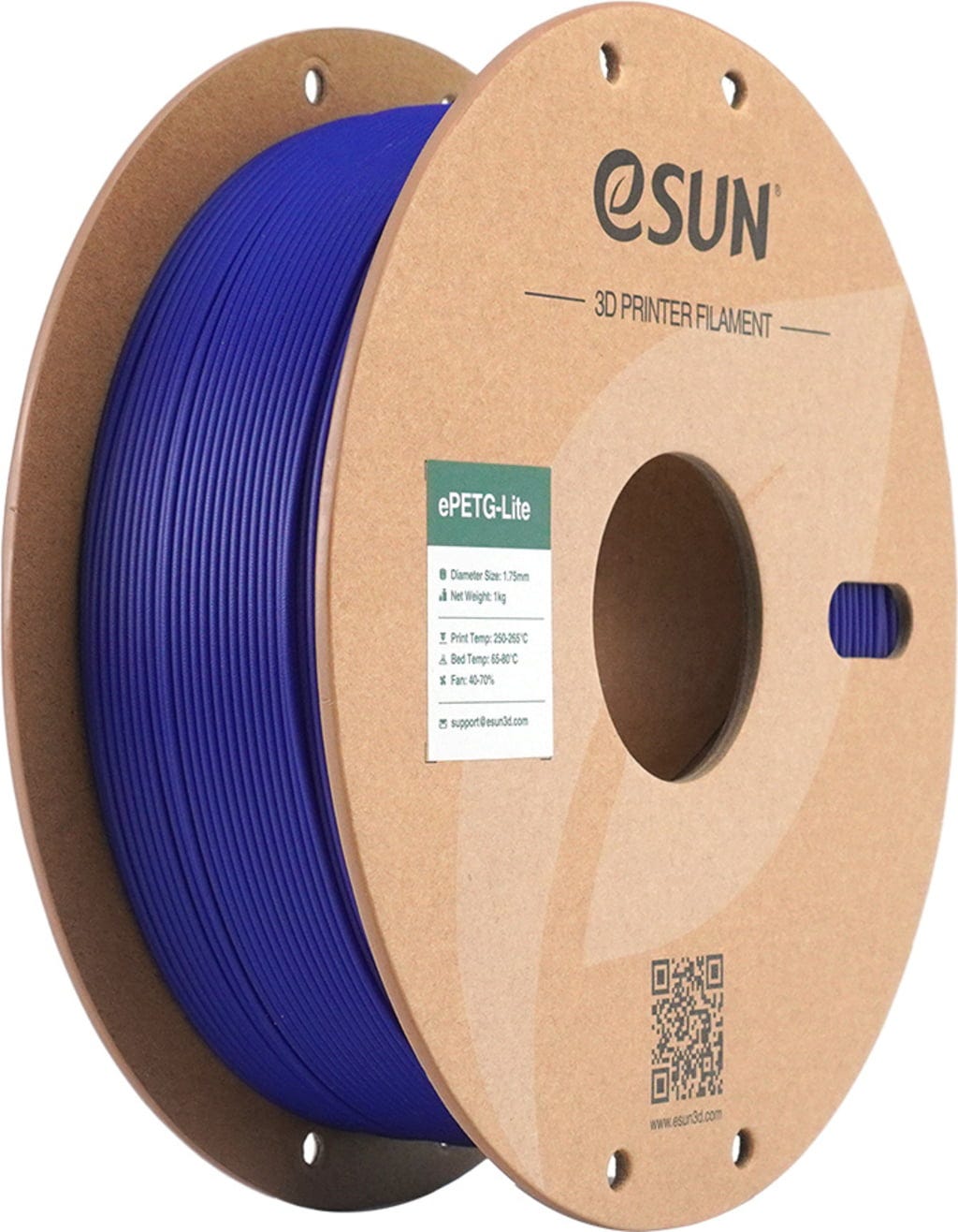 eSUN – ePETG-Lite Solid Blue – 1,75 mm – 1,0 kg