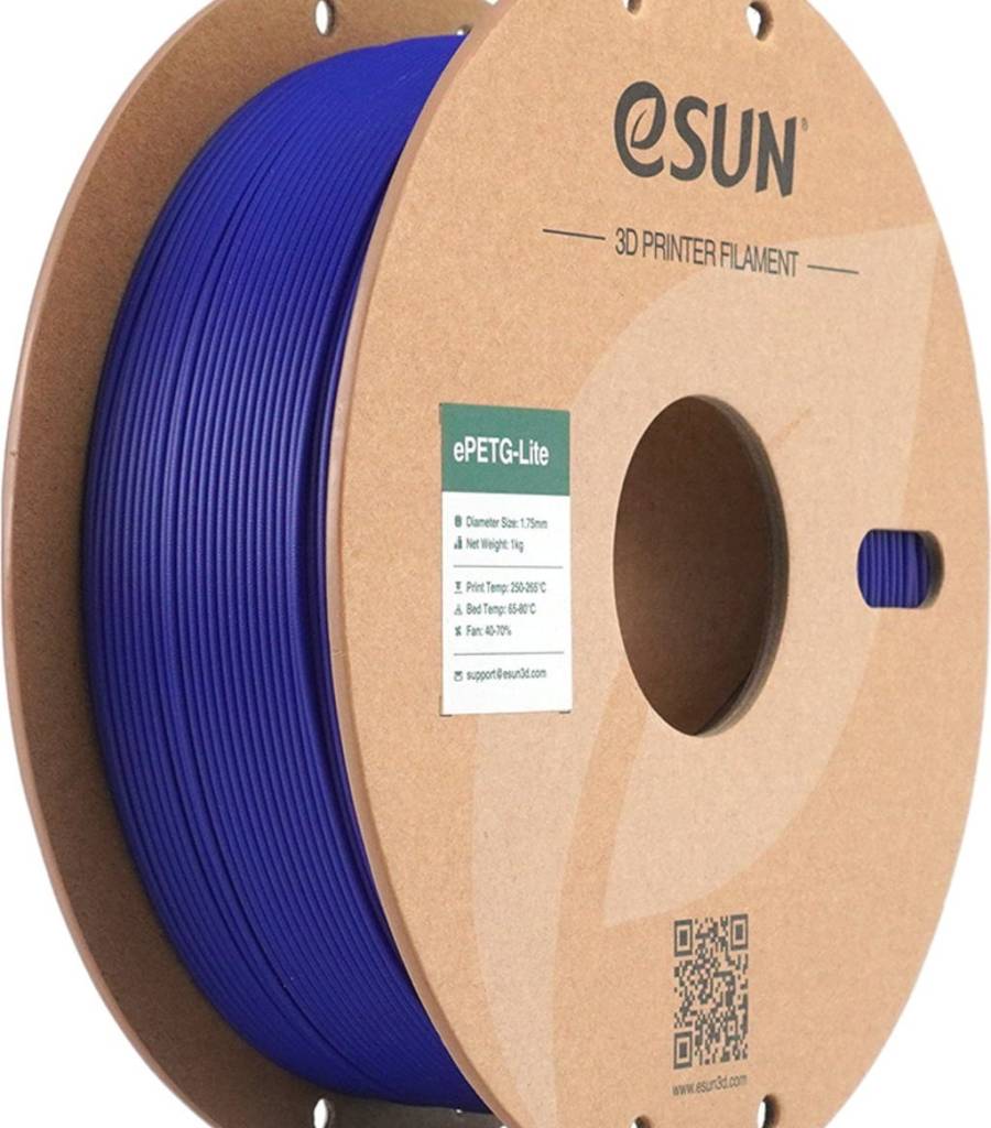 eSUN – ePETG-Lite Solid Blue – 1,75 mm – 1,0 kg