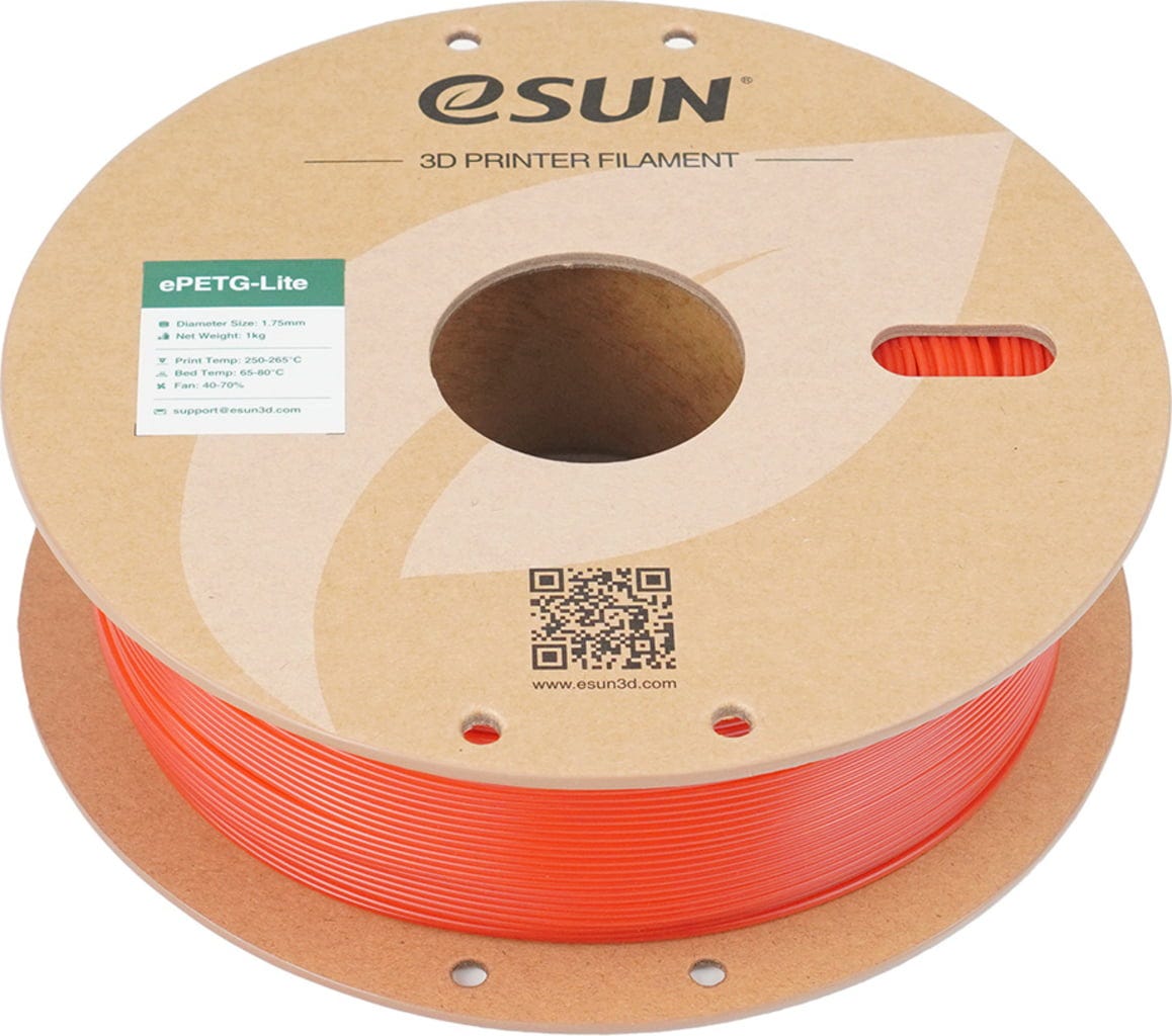 eSUN – ePETG-Lite Rot – 1,75 mm – 1 kg