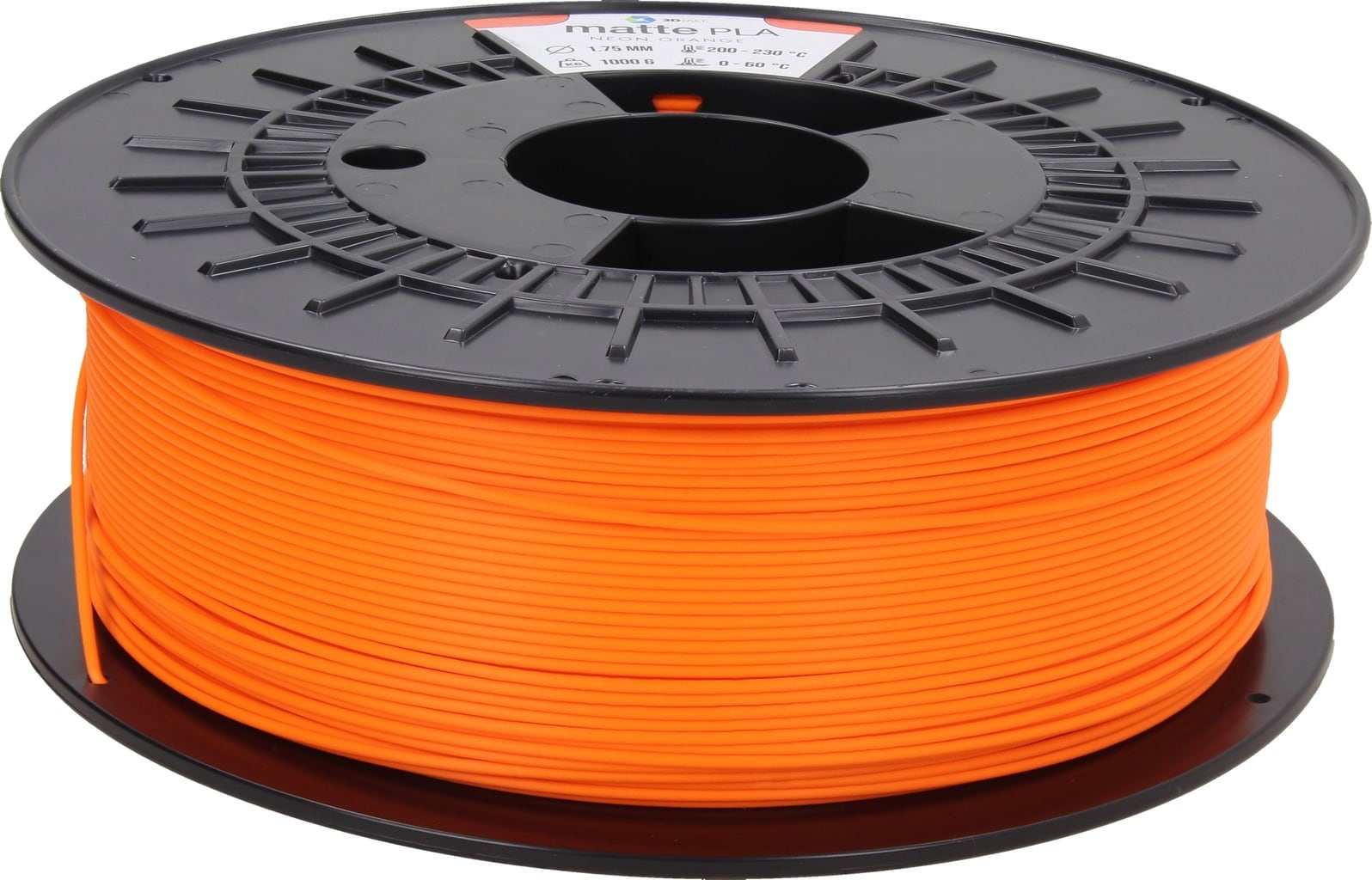3DJAKE – mattePLA Neon Orange – 1,75 mm – 2.3 kg