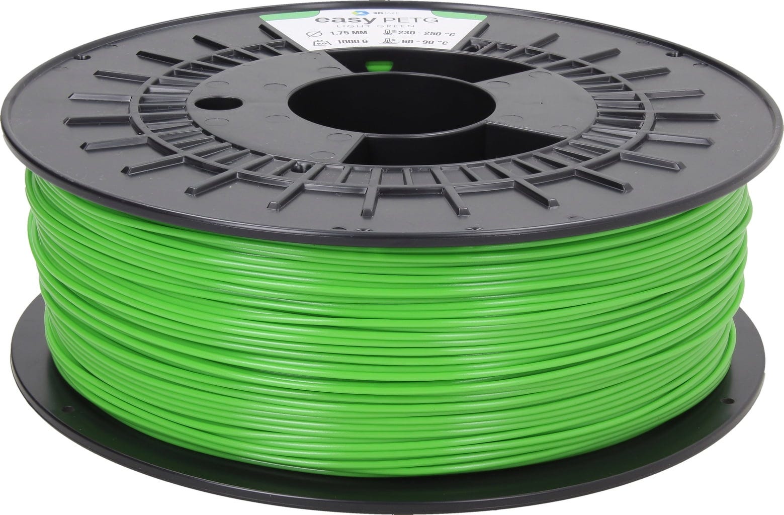 3DJAKE – easyPETG Hellgrün – 1,75 mm – 1 kg