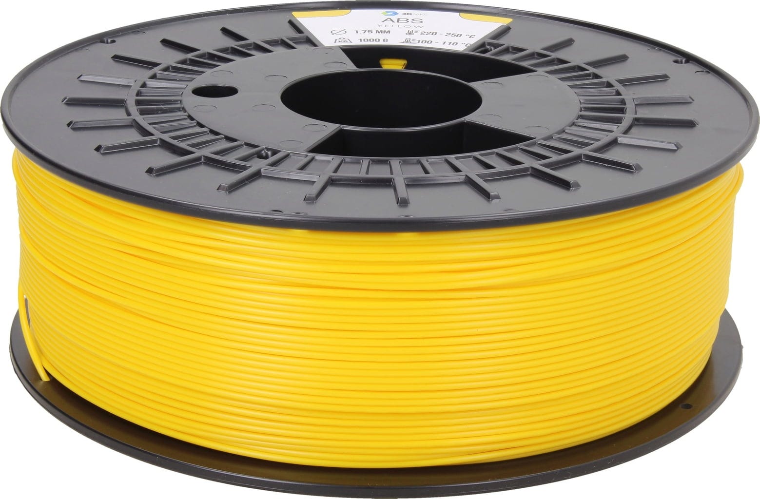 3DJAKE – ABS Gelb – 1,75 mm – 1 kg