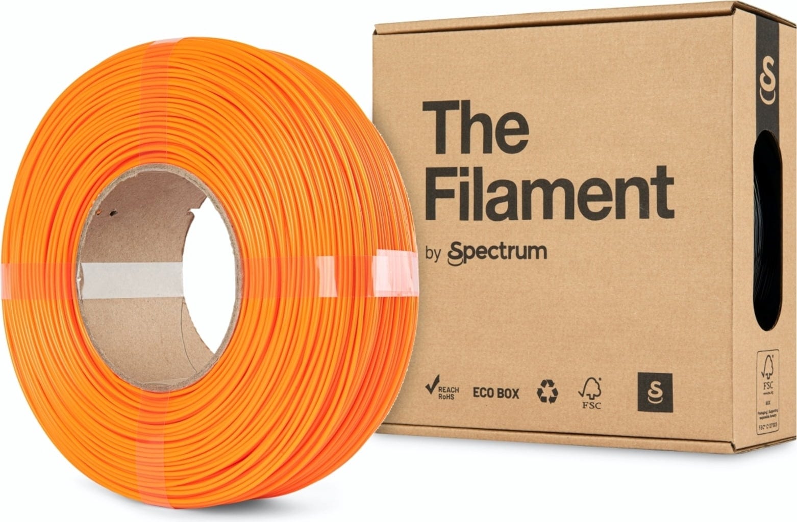 The Filament – ReFill High Speed PLA Pure Orange – 1,75 mm – 1 kg