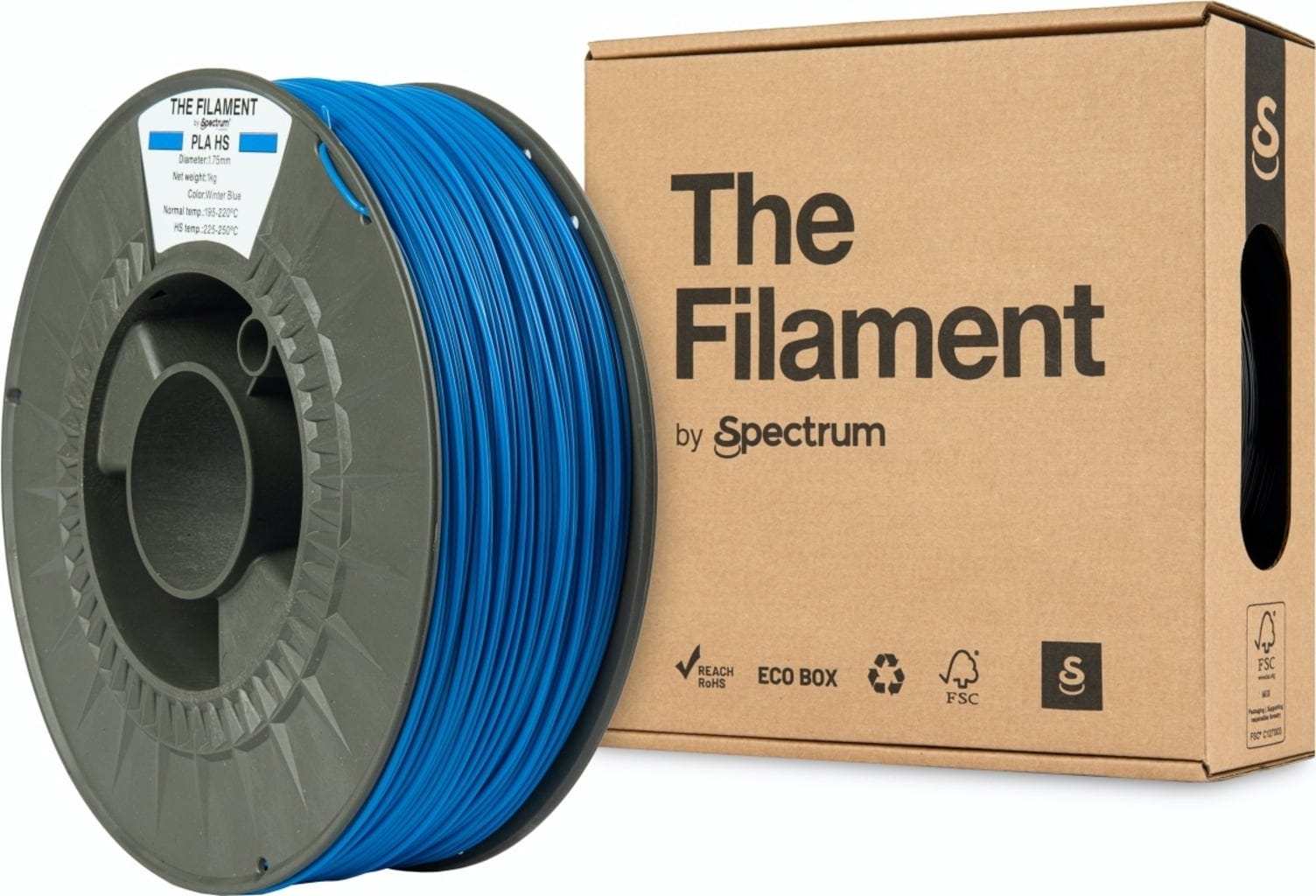 The Filament – PLA HS Winter Blue – 1,75 mm – 1 kg