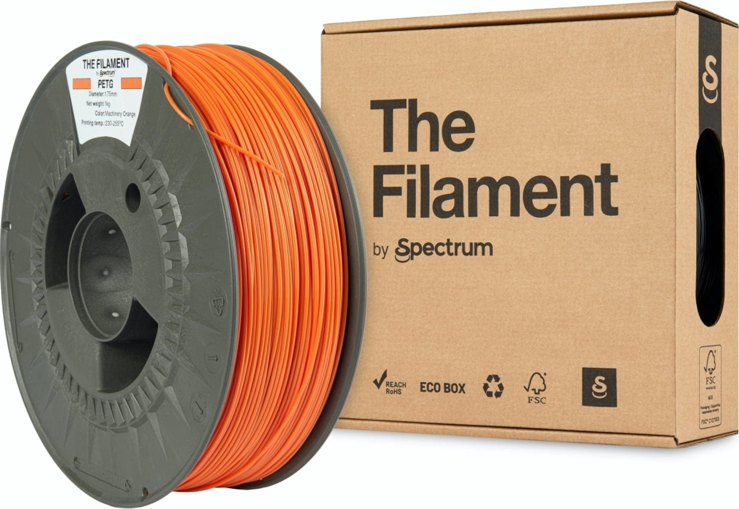 The Filament – PETG Machinery Orange – 1,75 mm – 1 kg