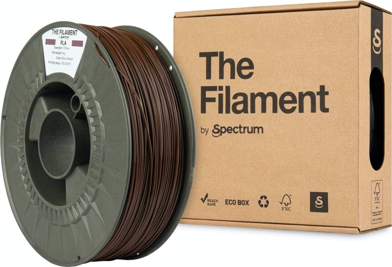 The Filament – PLA Bison Brown – 1,75 mm – 1 kg