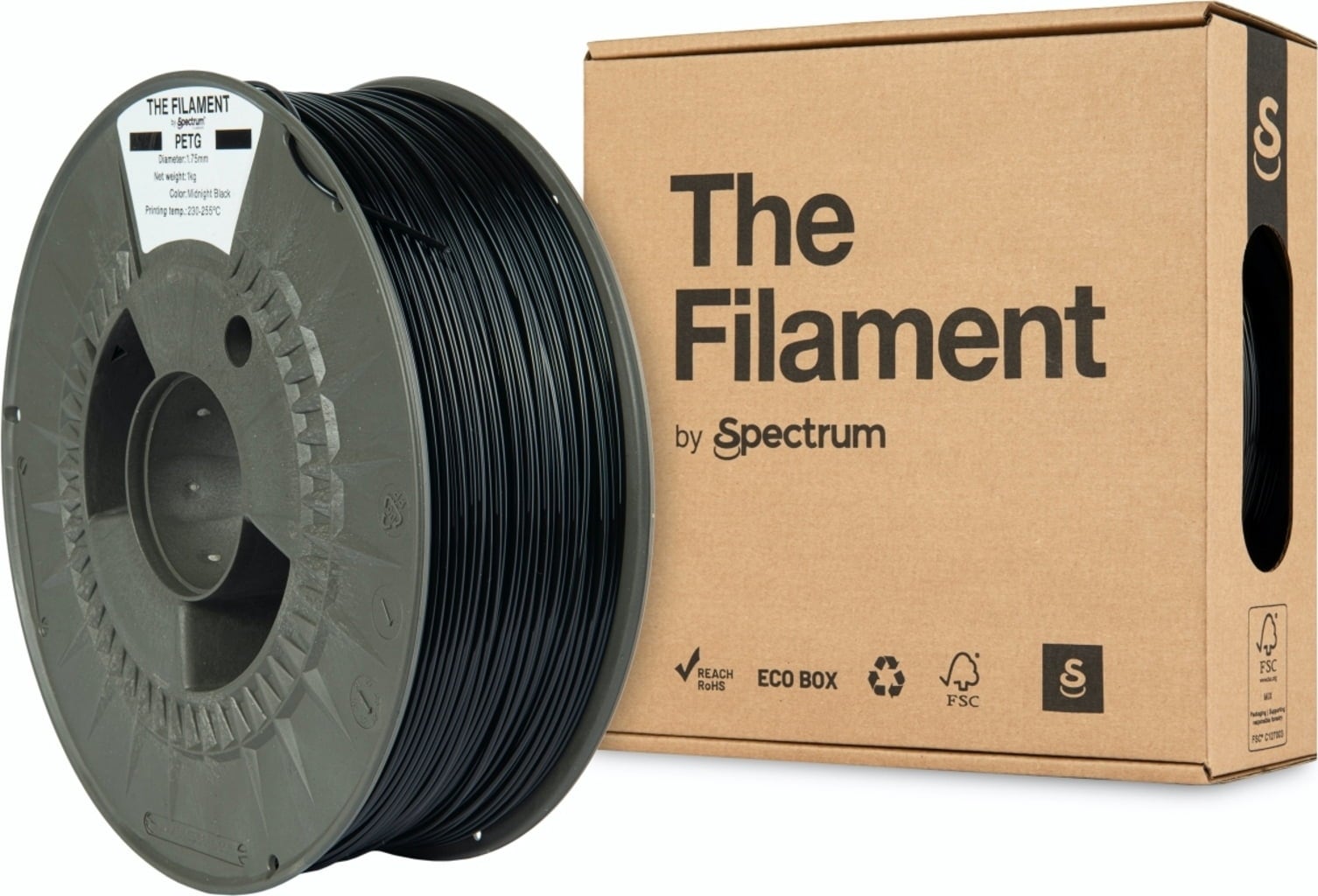 The Filament – PETG Midnight Black – 1,75 mm – 1 kg