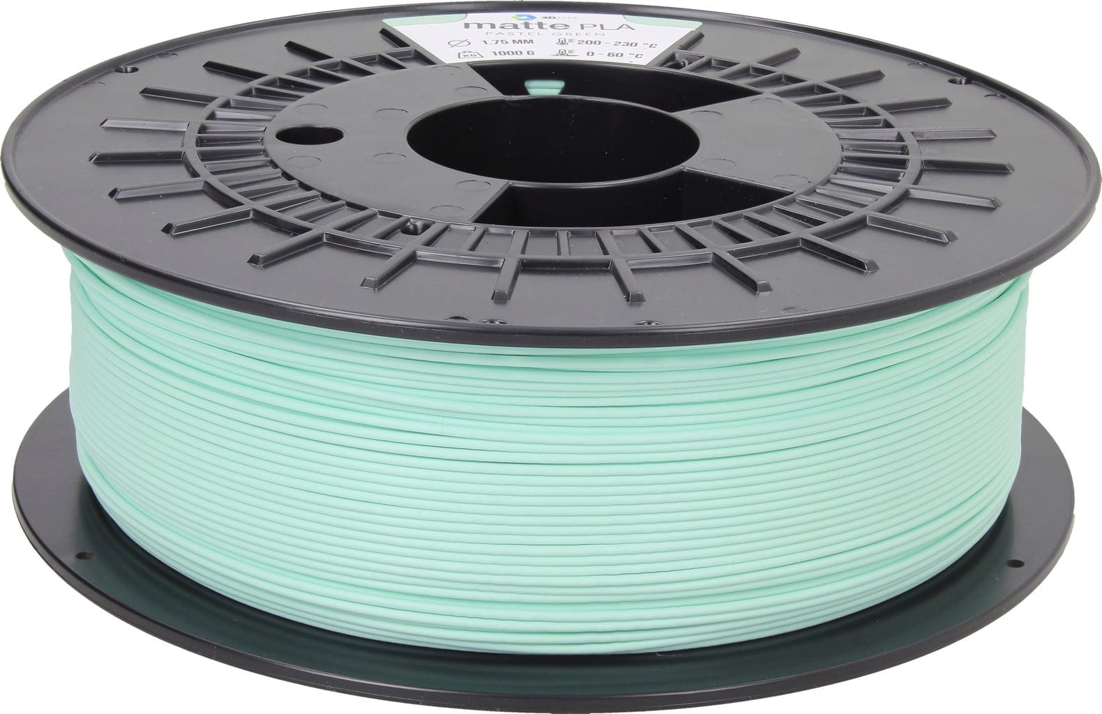 3DJAKE – Mattes PLA Pastellgrün – 1,75 mm – 1 kg