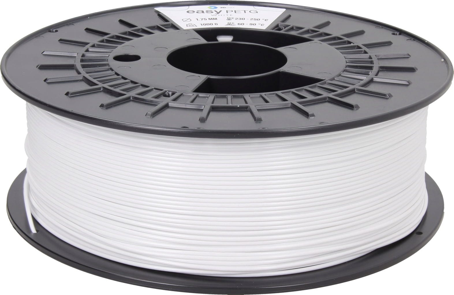 3DJAKE – easyPETG Weiß – 1,75 mm – 1 kg