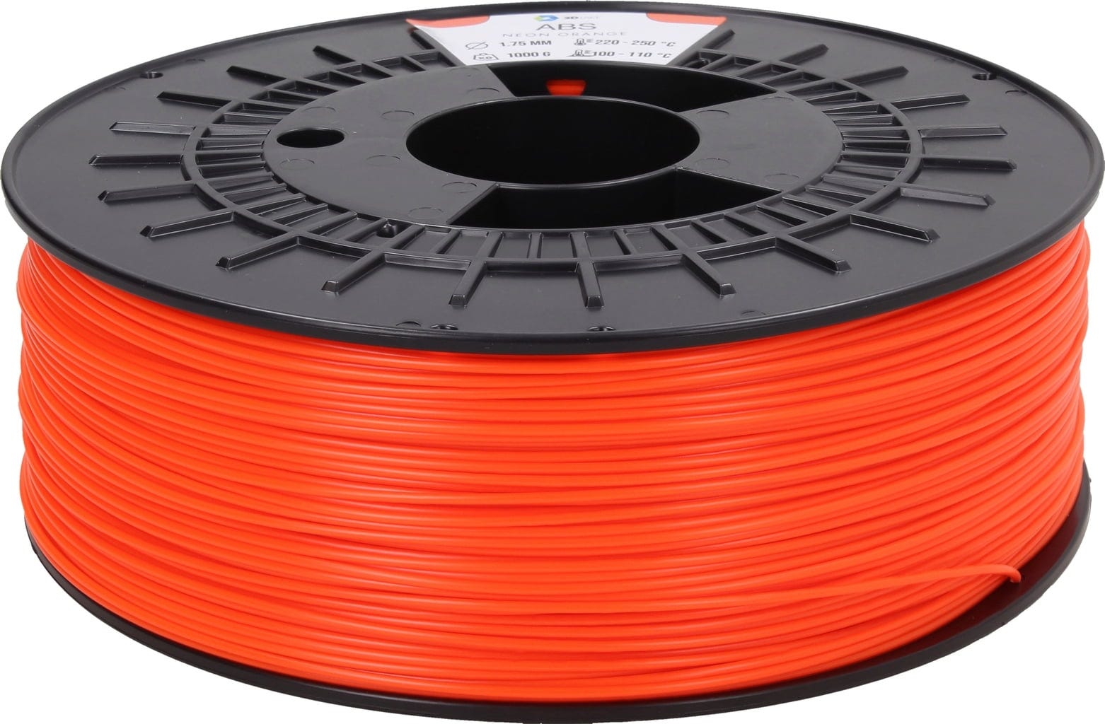 3DJAKE – ABS Neon Orange – 1,75 mm – 1,0 kg