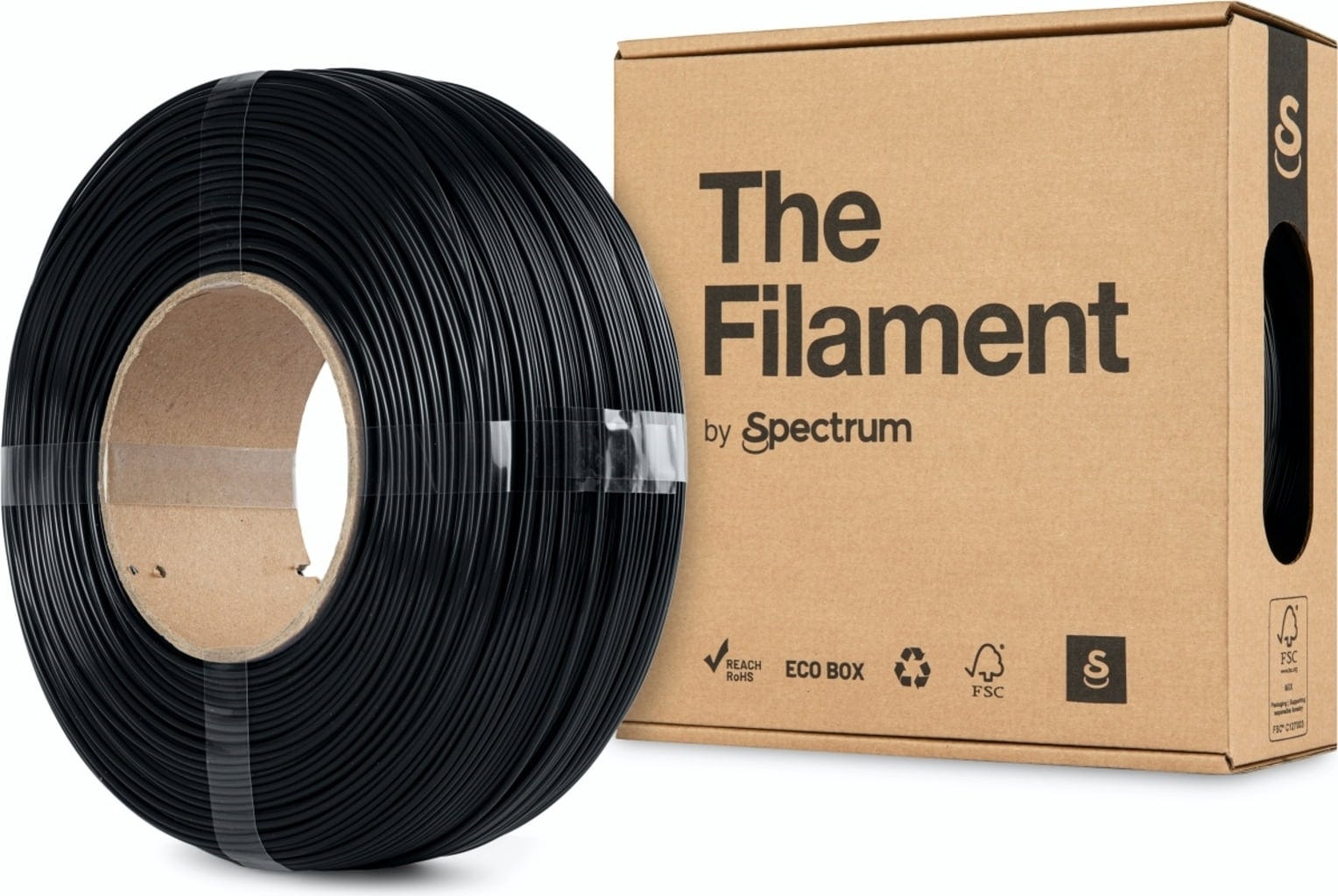 The Filament – ReFill PETG Midnight Black – 1,75 mm – 1 kg