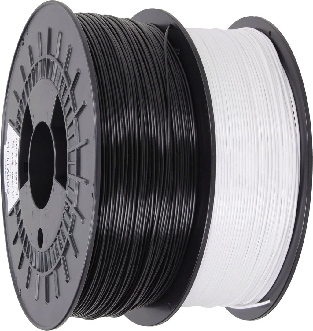 3DJAKE – easyPETG Weiß & Schwarz – 1,75 mm – 2x1kg