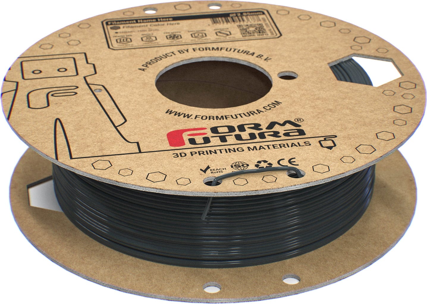 FormFutura – Kratos PC Iron Grey – 1,75 mm – 0.75 kg