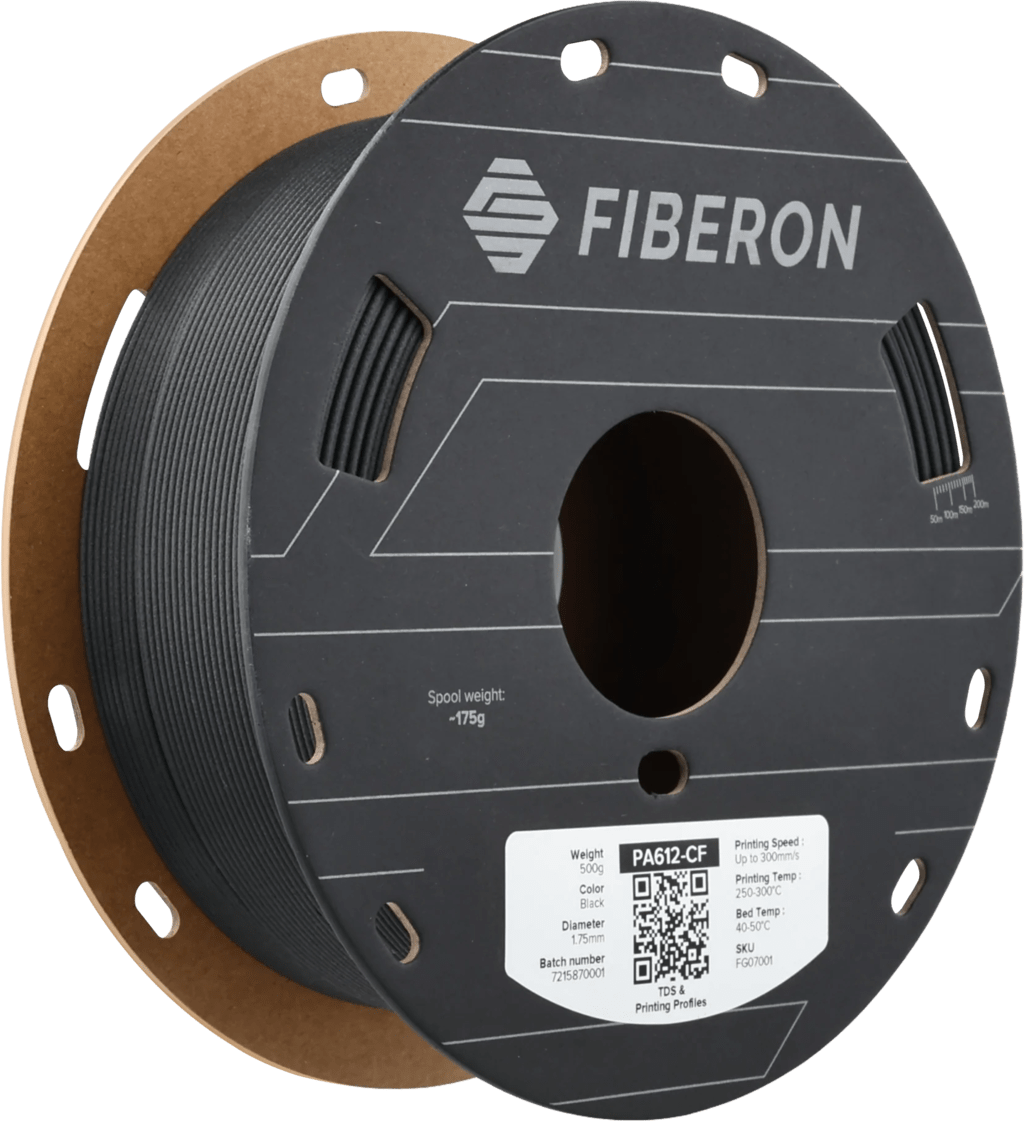 Polymaker – Kohlefaser Nylon Schwarz – 1,75 mm – 0,5 kg