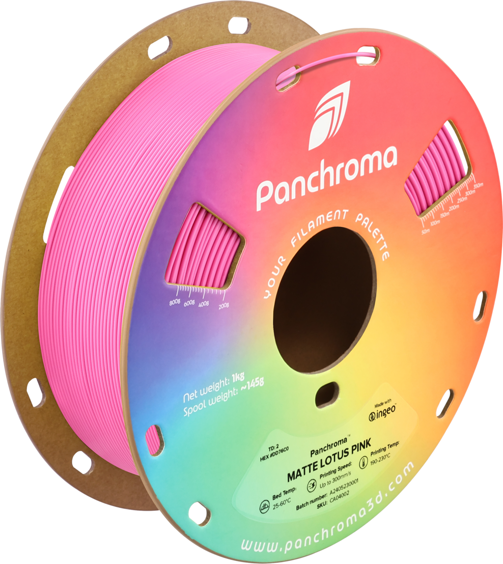 Polymaker – Panchroma PLA Matte Lotus Pink – 1,75 mm – 1 kg