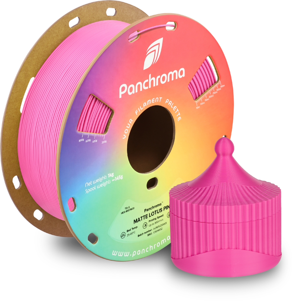 Polymaker – Panchroma PLA Matte Lotus Pink – 1,75 mm – 1 kg
