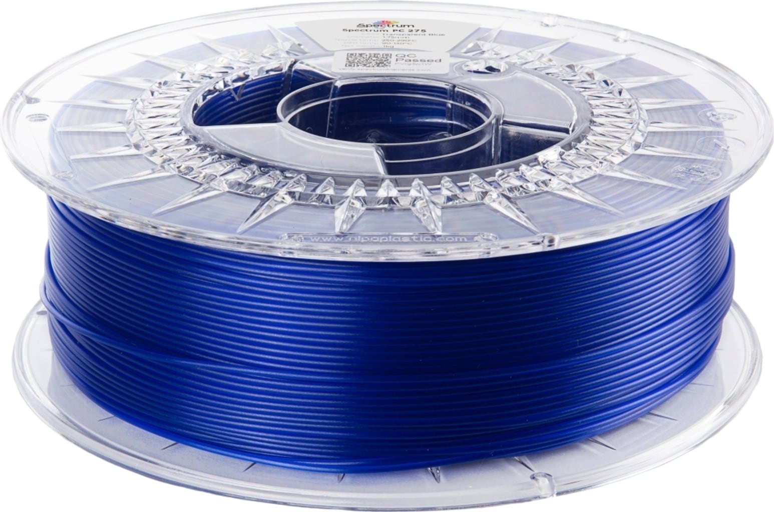 Spectrum PC 275 Transparent Blue – 1,75 mm / 1000 g