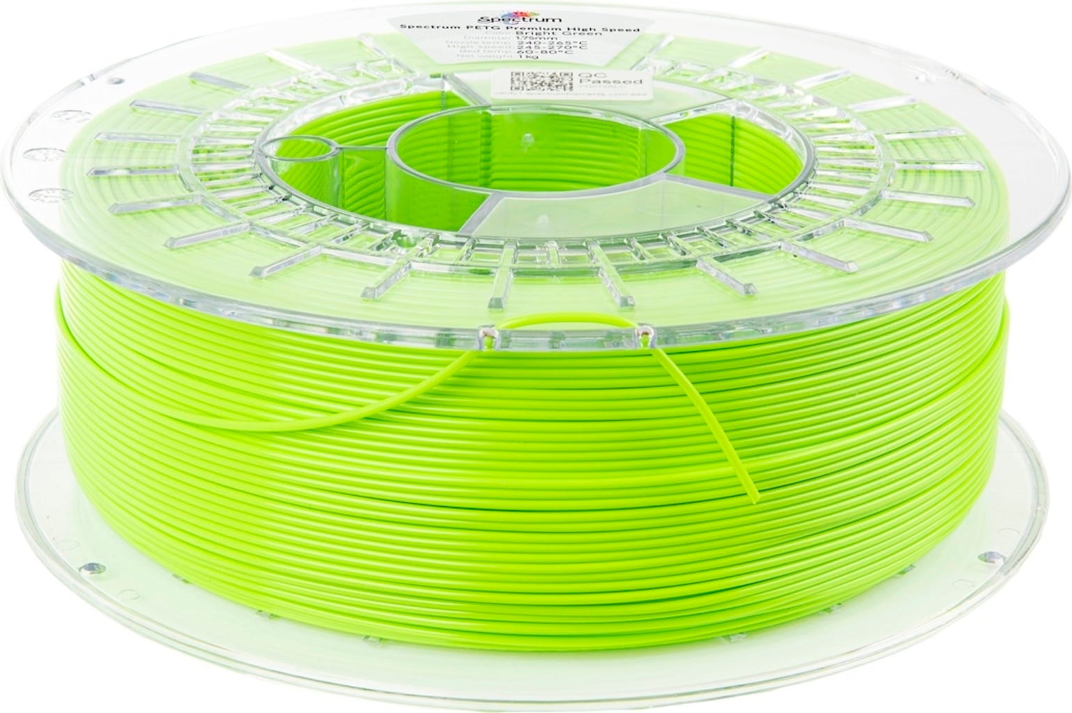 Spectrum PETG Premium High Speed Bright Green – 1,75 mm / 1000 g