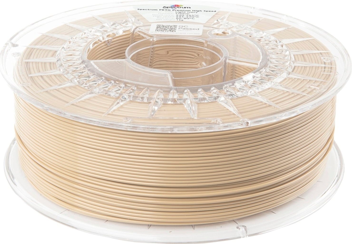 Spectrum – PETG High Speed Light Ivory – 1,75 mm – 1 kg
