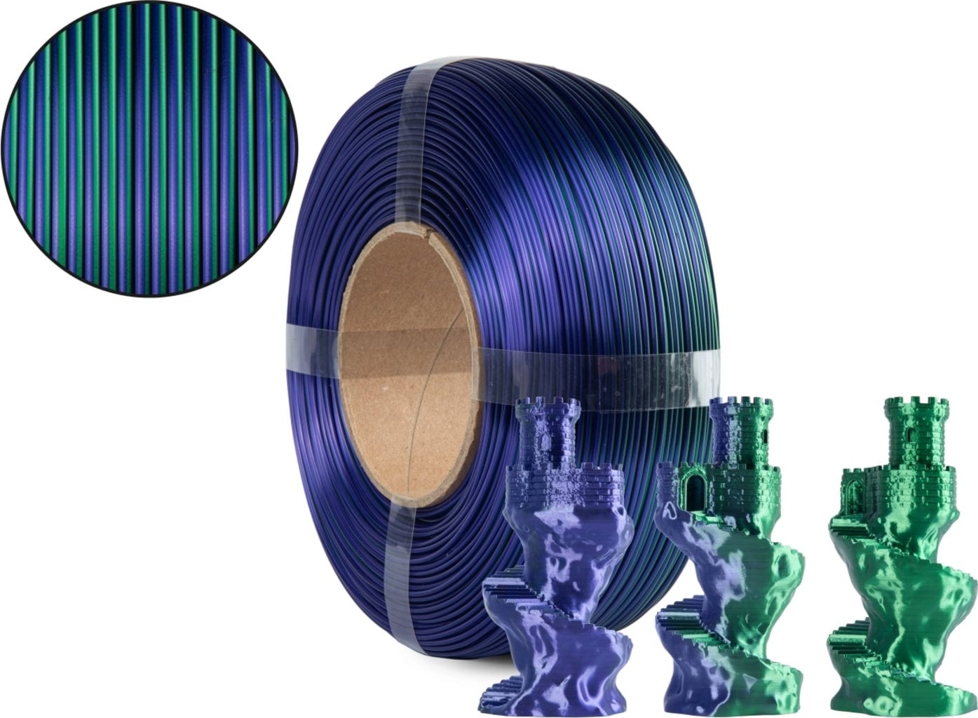 Spectrum – ReFill PLA Magic Silk Mystic Orchid – 1,75 mm – 1 kg