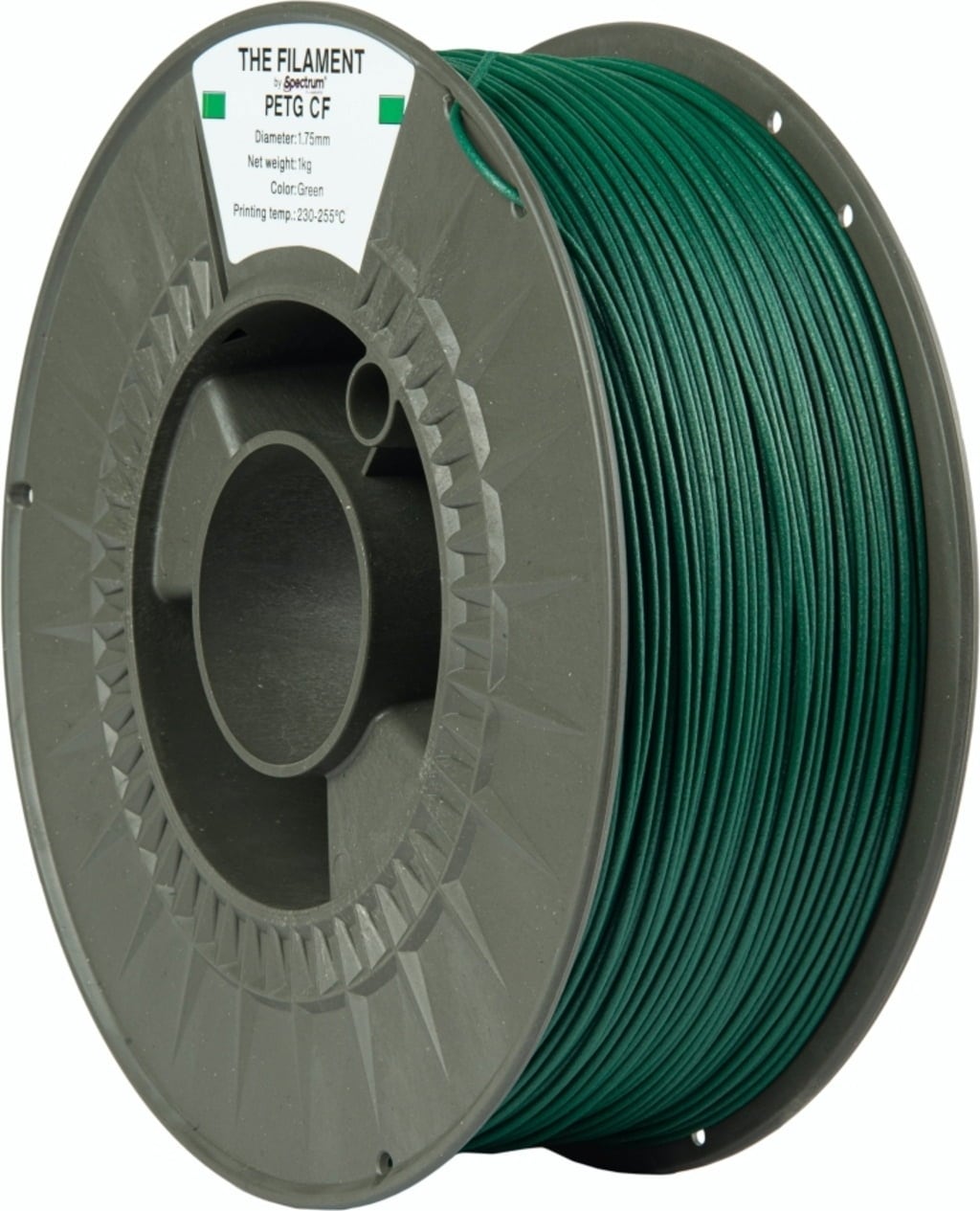 The Filament – PETG CF Green – 1,75 mm – 1,0 kg