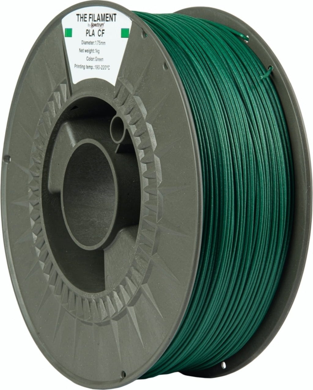 The Filament – PLA CF Green – 1,75 mm – 1 kg