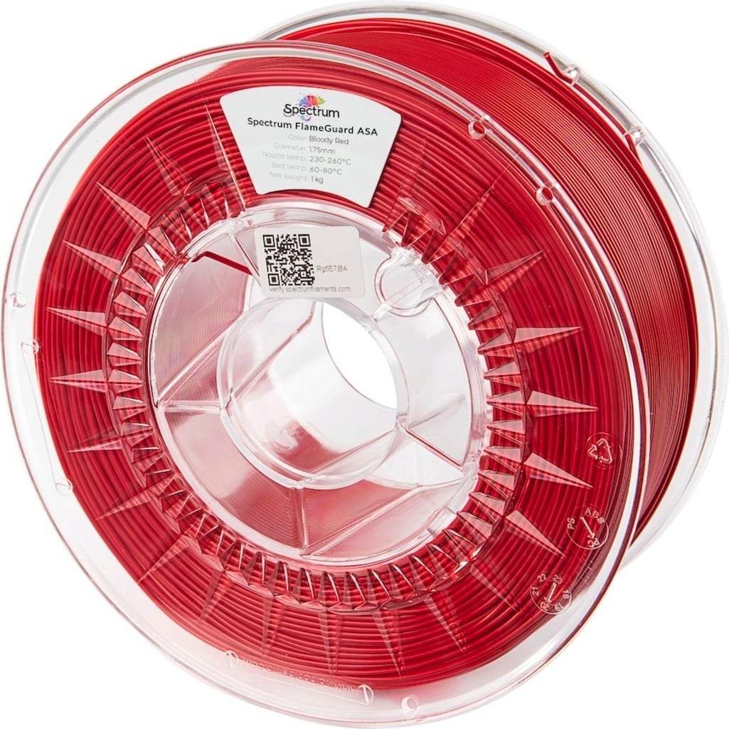 Spectrum FlameGuard ASA 275 Blood Red – 1,75 mm / 1000 g
