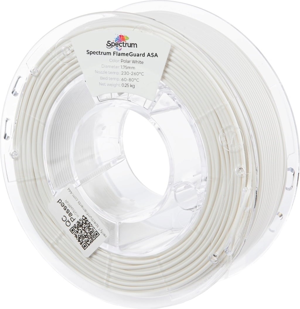 Spectrum FlameGuard ASA 275 Polar White – 1,75 mm / 250 g