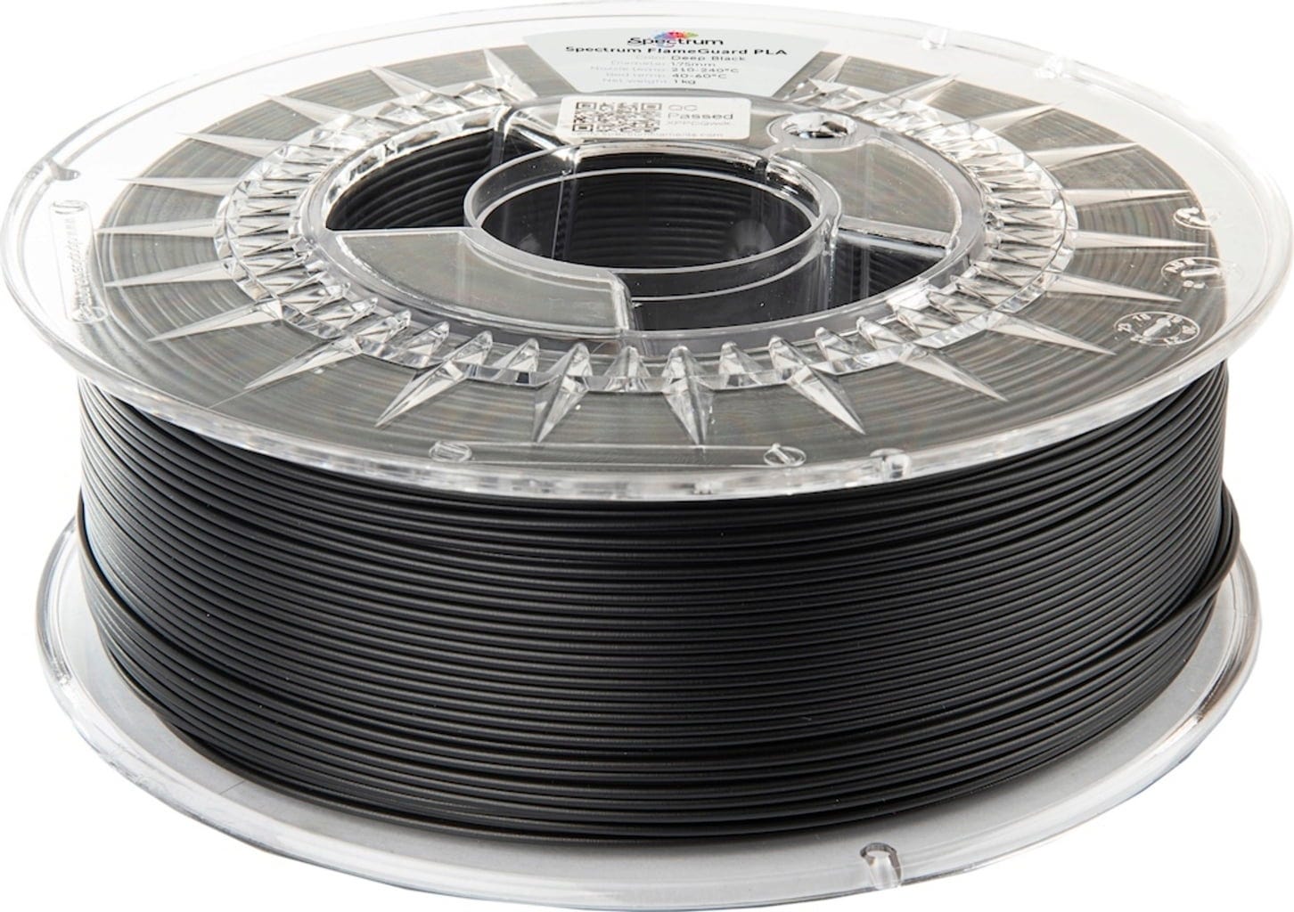 Spectrum – FlameGuard PLA Deep Black – 1,75 mm – 1,0 kg