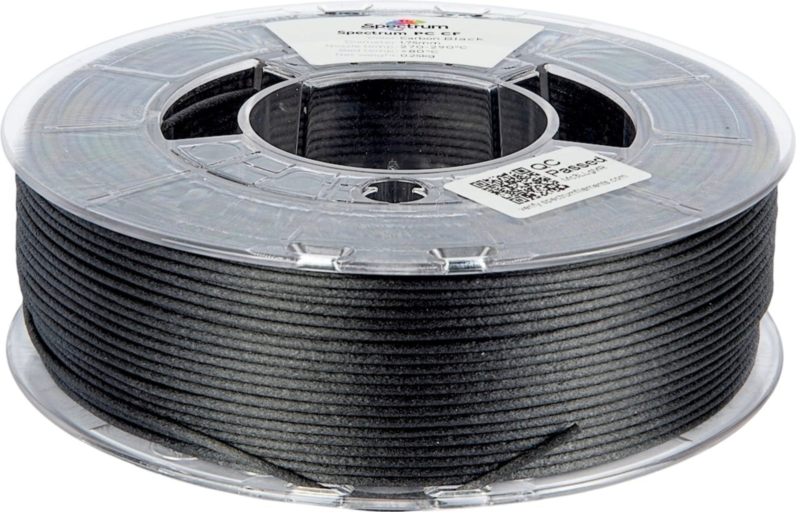 Spectrum – Polycarbonat Kohlefaser Schwarz – 1,75 mm – 1 kg