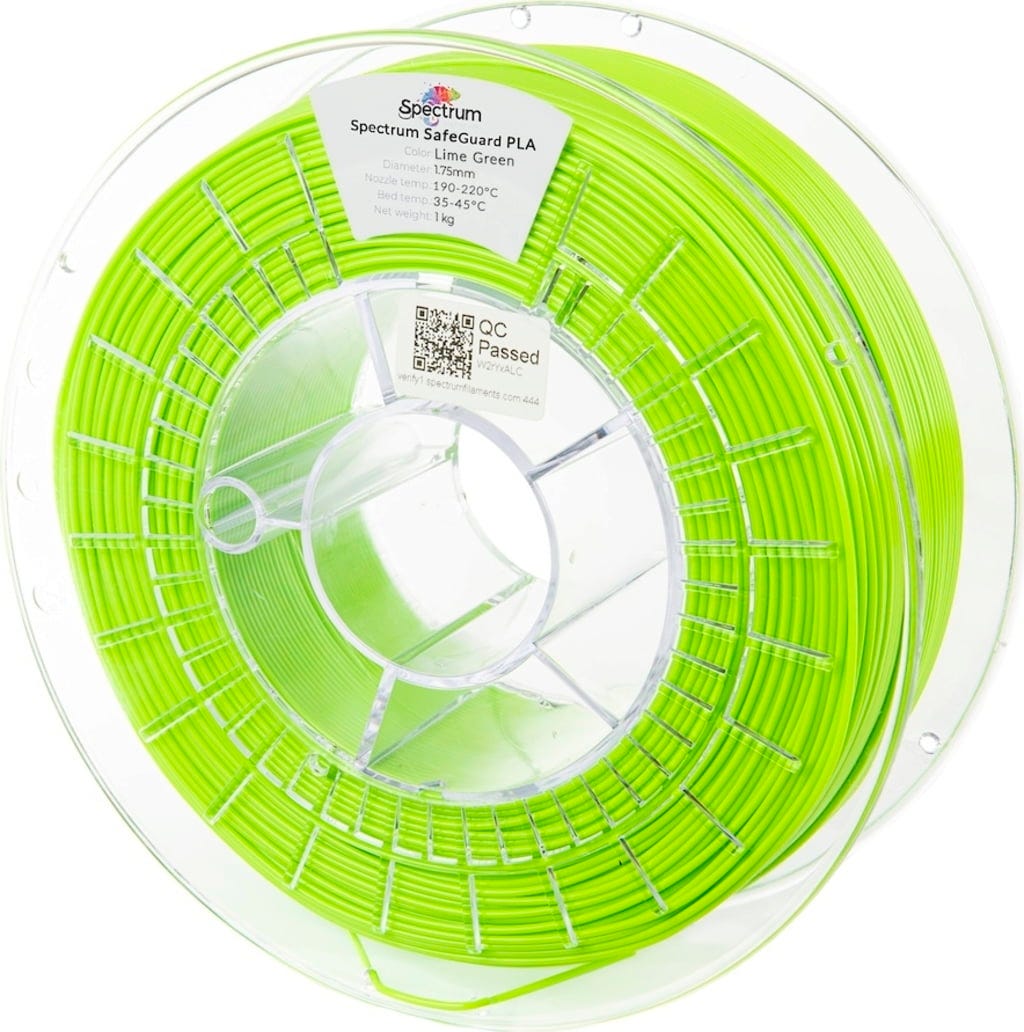 Spectrum – SafeGuard PLA Lime Green – 1,75 mm – 1 kg