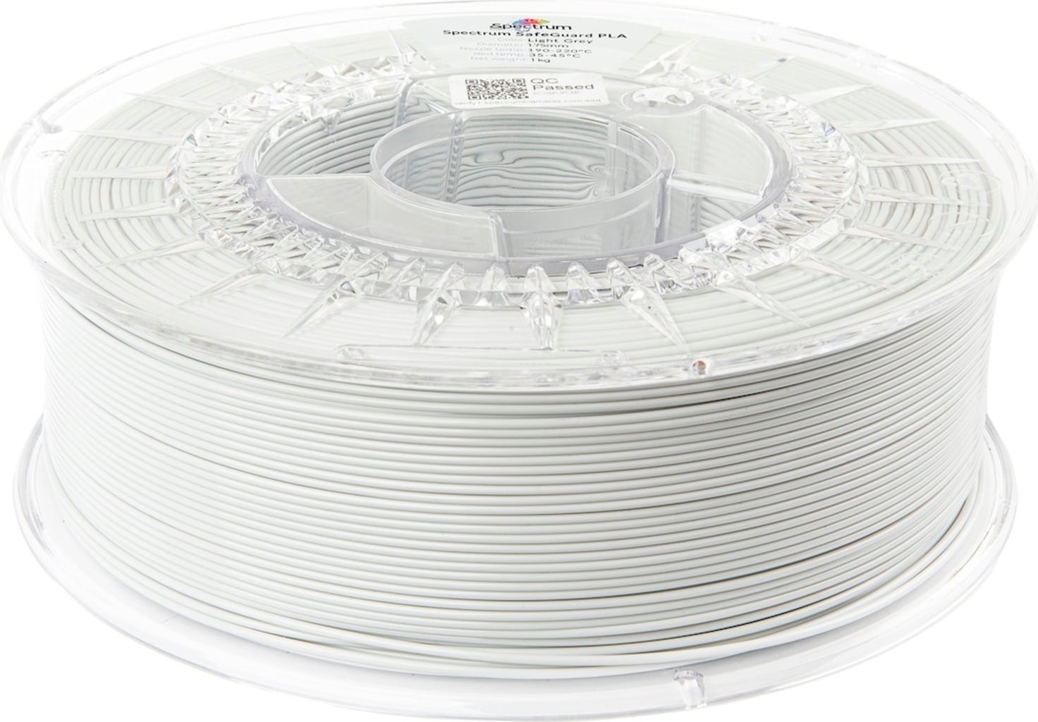 Spectrum SafeGuard PLA Light Grey – 1,75 mm / 1000 g