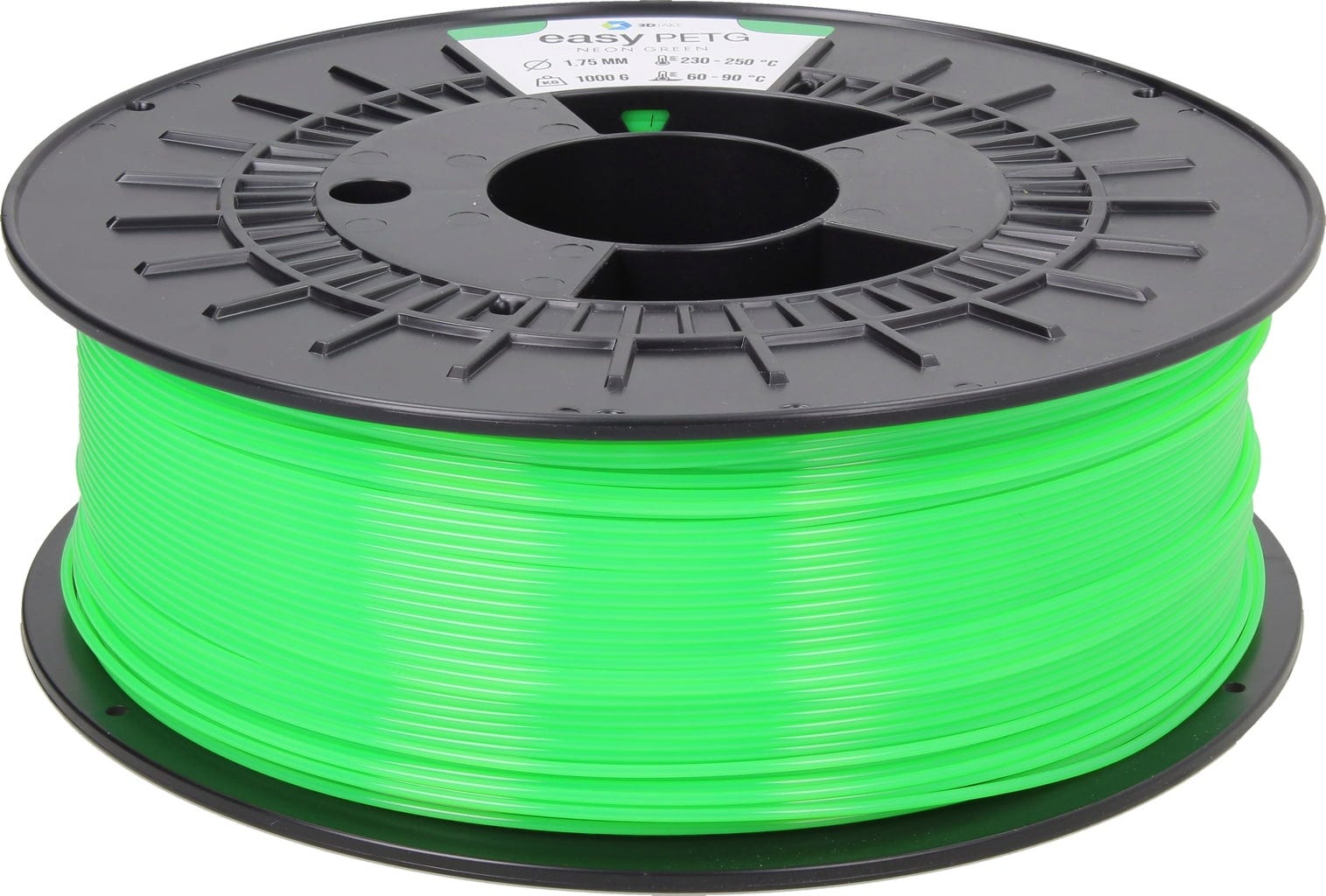 3DJAKE – easyPETG Neon Grün – 1,75 mm – 1 kg