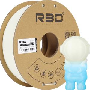 R3D – PLA UV Farbwechsel Weiß zu Himmelblau – 1,75 mm – 1 kg R3D – PLA UV Farbwechsel Weiß zu Himmelblau – 1,75 mm – 1 kg