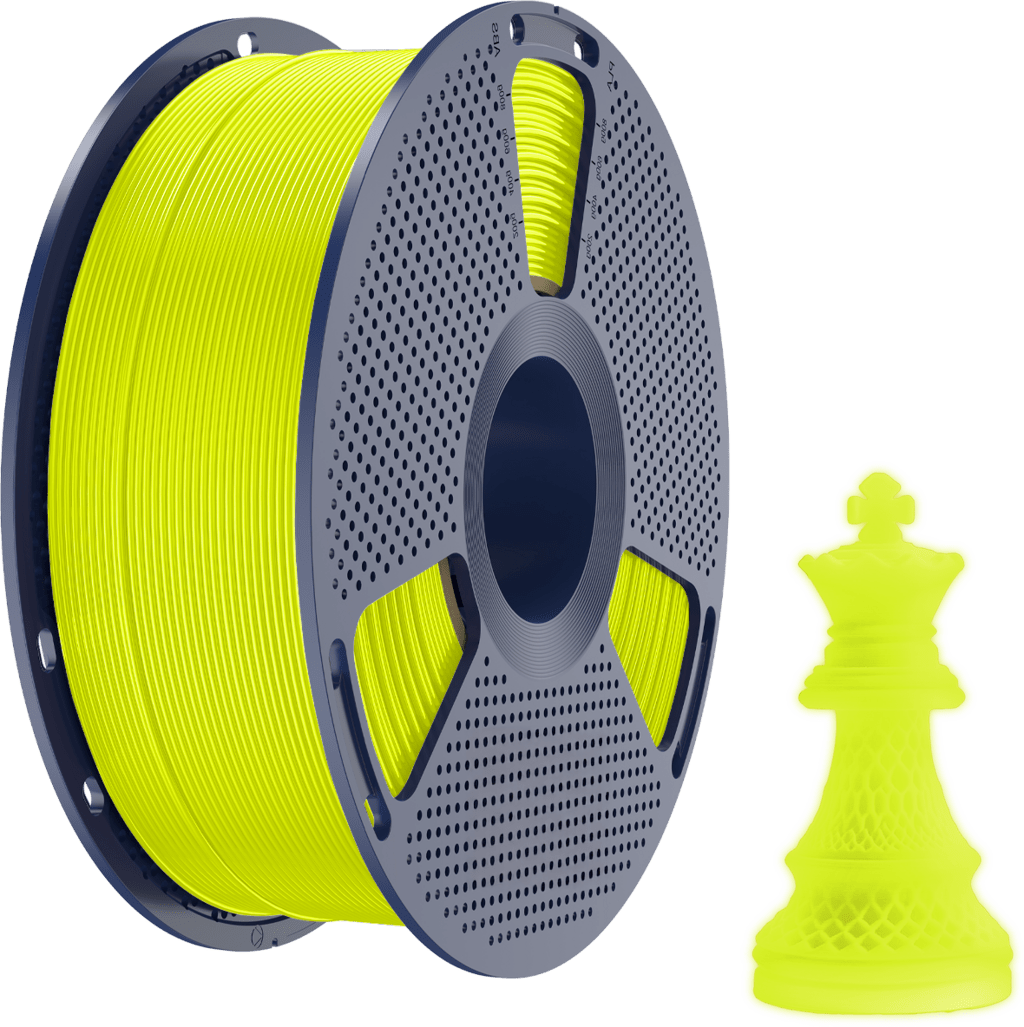 SUNLU – PLA Glow In The Dark Gelb – 1,75 mm – 1 kg