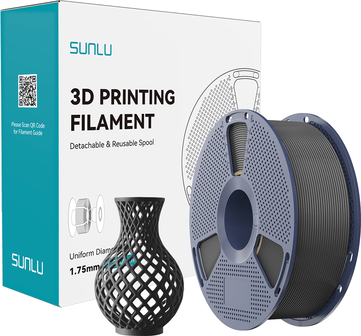 SUNLU – APLA Grey – 1,75 mm – 1 kg