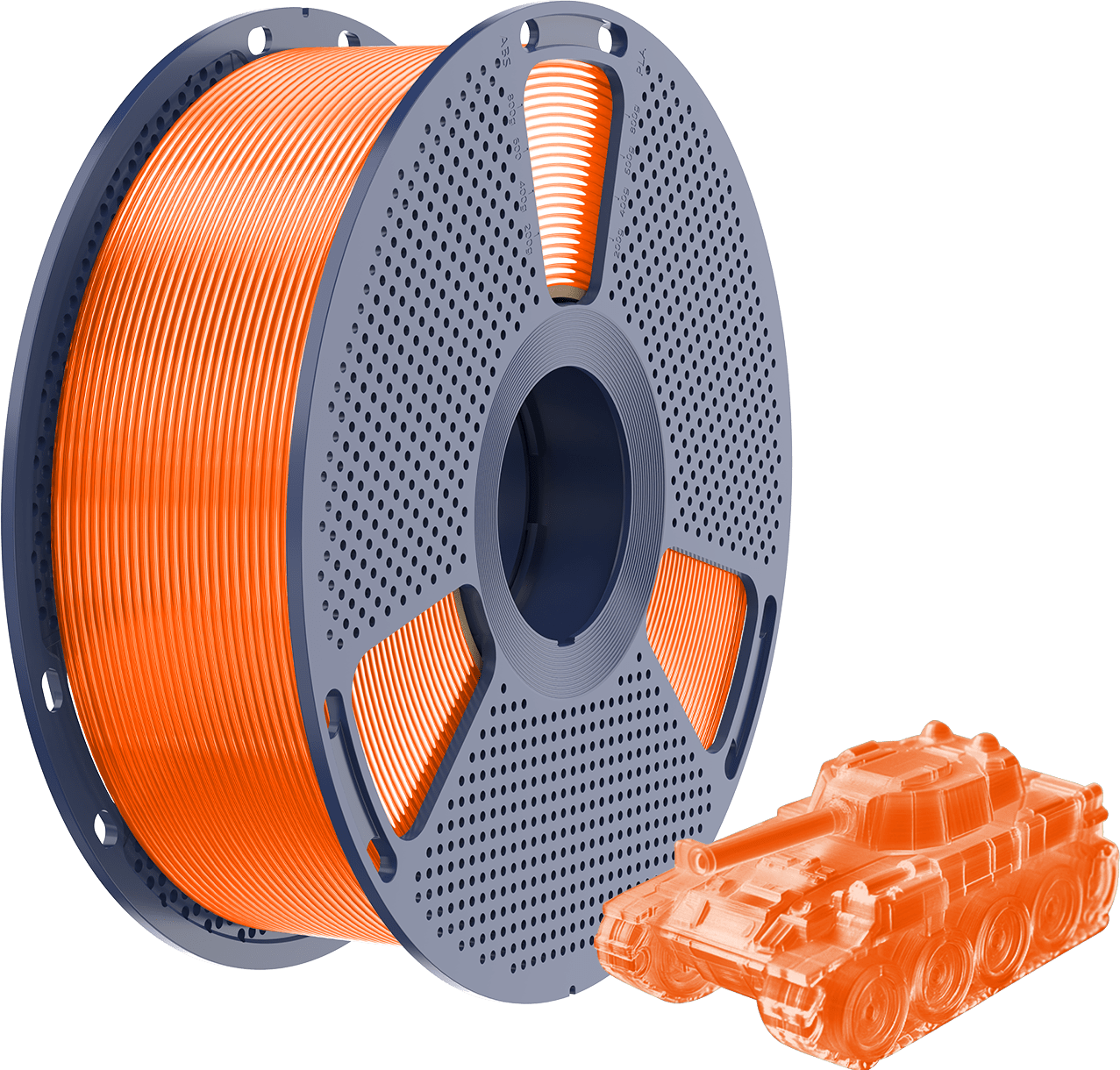 SUNLU – PLA Transparent Orange – 1,75 mm – 1.0 kg