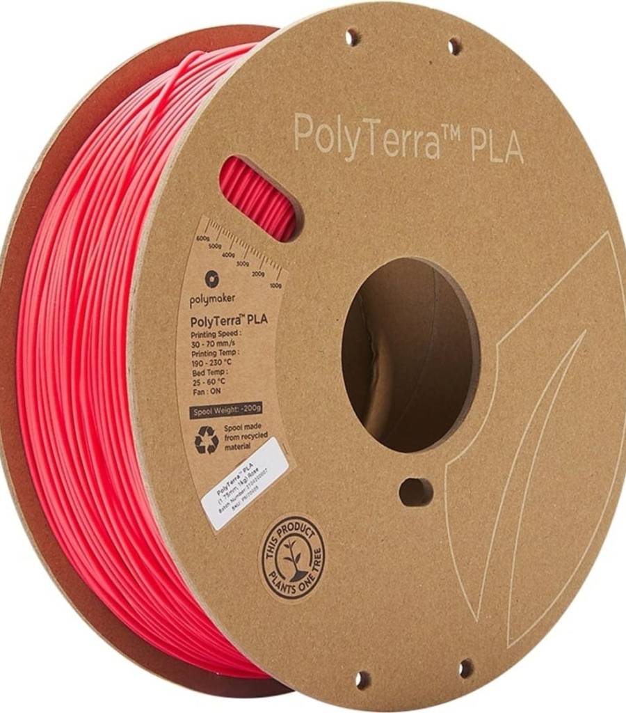 Polymaker – PolyTerra PLA Rose – 1,75 mm – 1 kg
