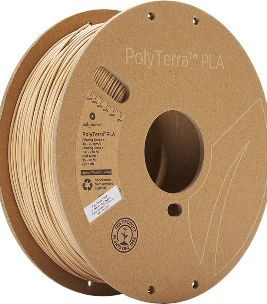 Polymaker – PolyTerra PLA Peanut – 1,75 mm – 1 kg