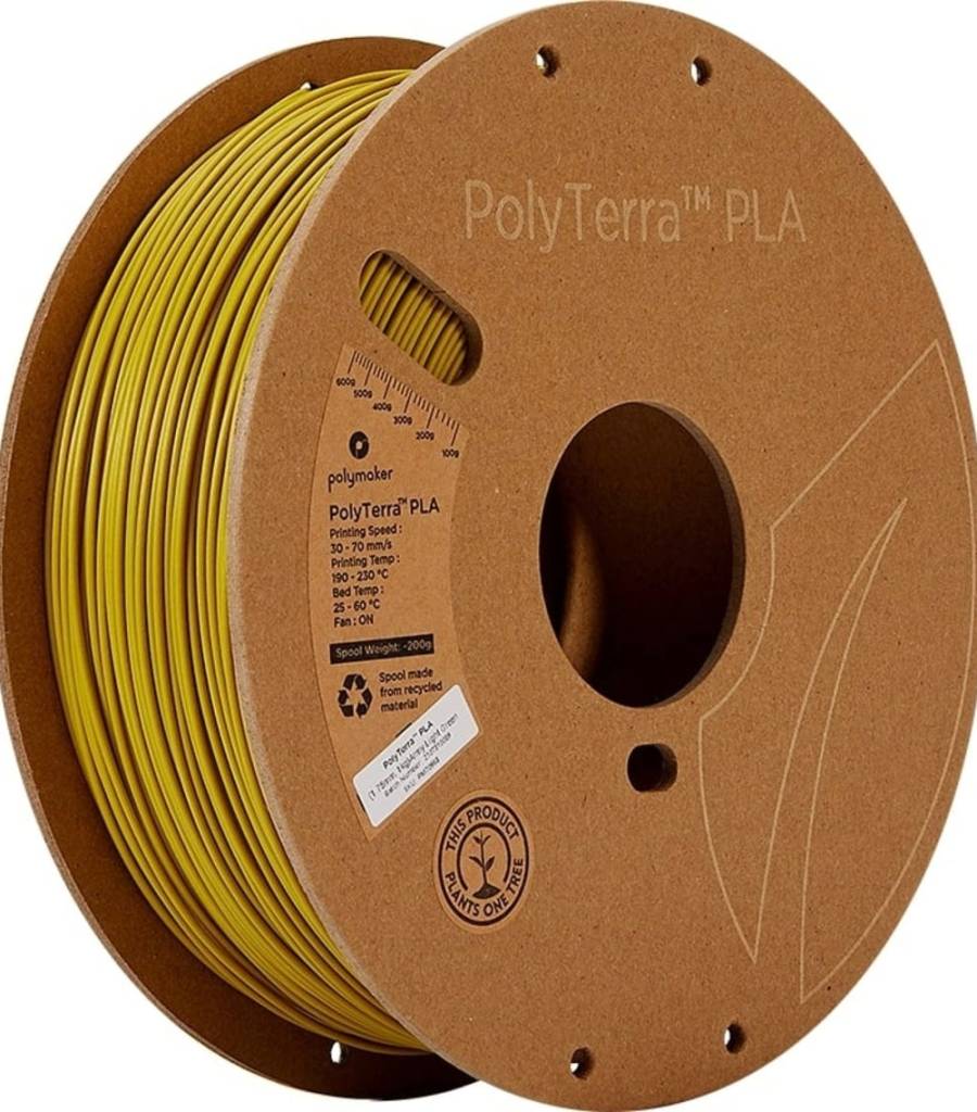 Polymaker – PolyTerra PLA Army Light Green – 1,75 mm – 1 kg