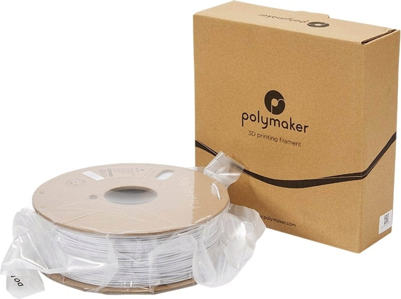 Polymaker – PolyTerra PLA Marble White – 1,75 mm – 1 kg