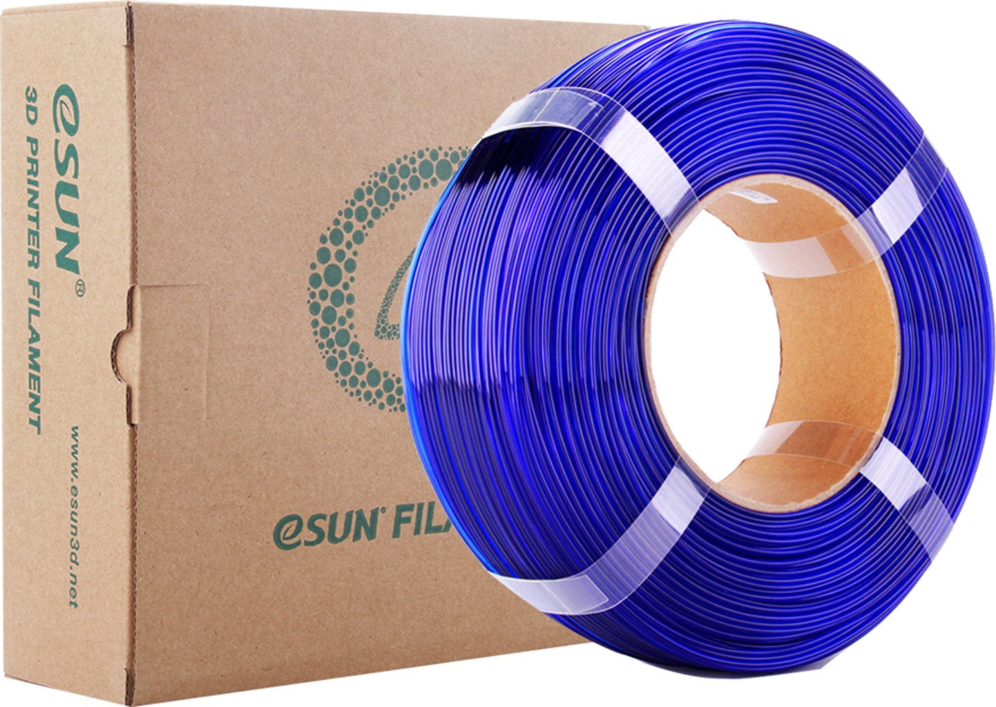 eSUN – PETG Nachfüllpackung Blau – 1,75 mm – 1 kg
