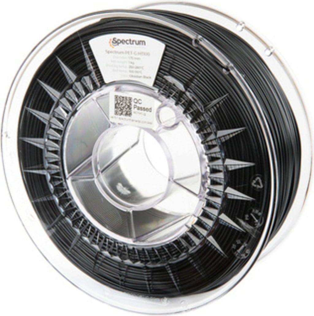 Spectrum – PETG HT100 Schwarz – 1,75 mm – 1,0 kg