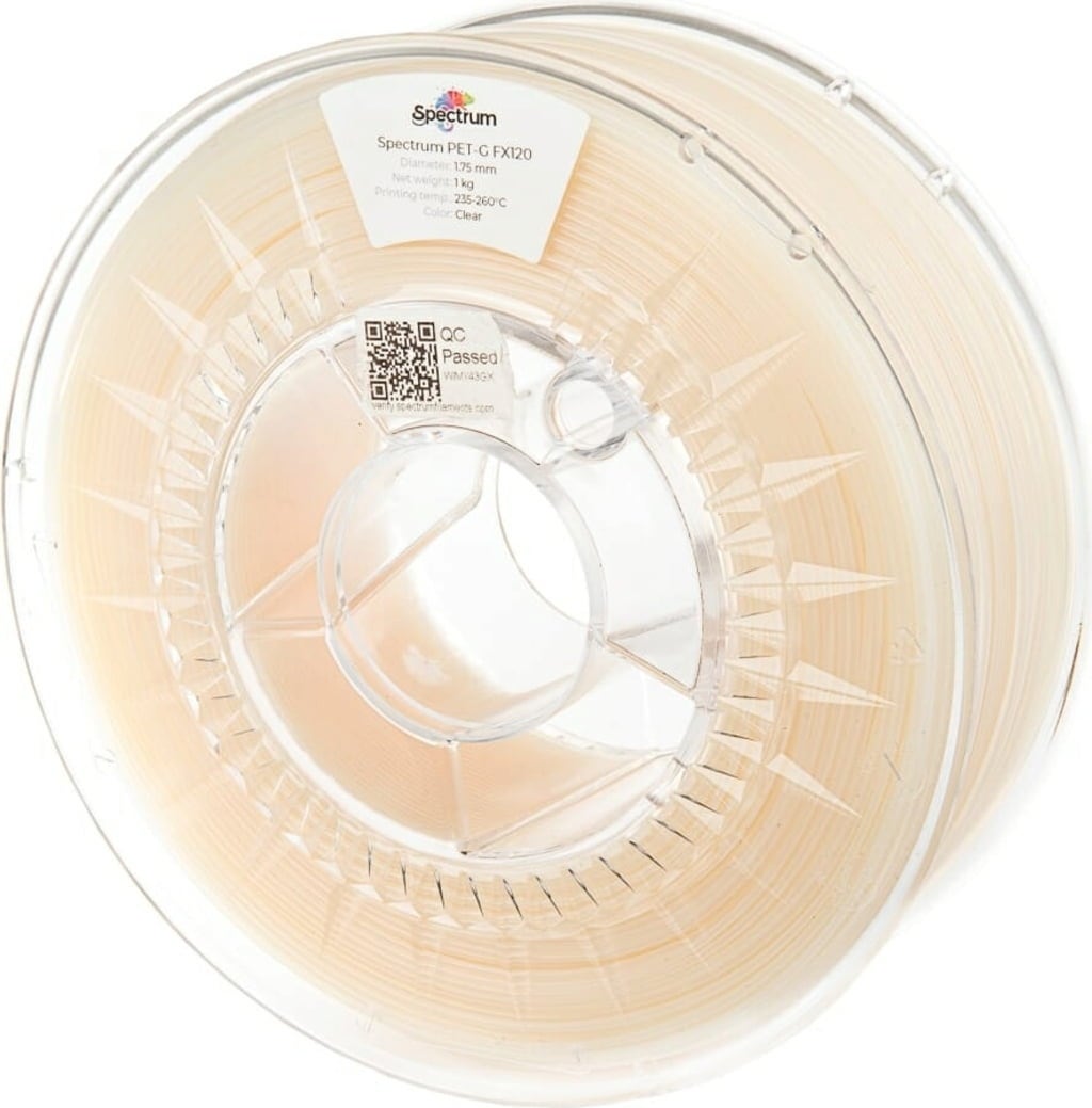 Spectrum – PETG FX120 Natural – 1,75 mm – 1,0 kg